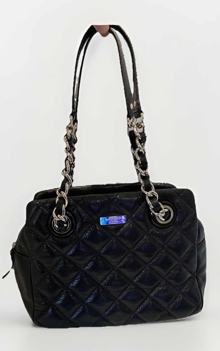Kate Spade Black Gold Coast Maryanne Tote Bag- EUC